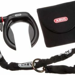 Abus Frame Lock PRO TECTIC 4960 NR Black + Frame Lock Chain 6KS/85 + Bag ST5850