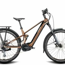 Conway Xyron SUV 6.9 750 Brown Metallic / Pearlwhite E-Bike Fully Mountainbike