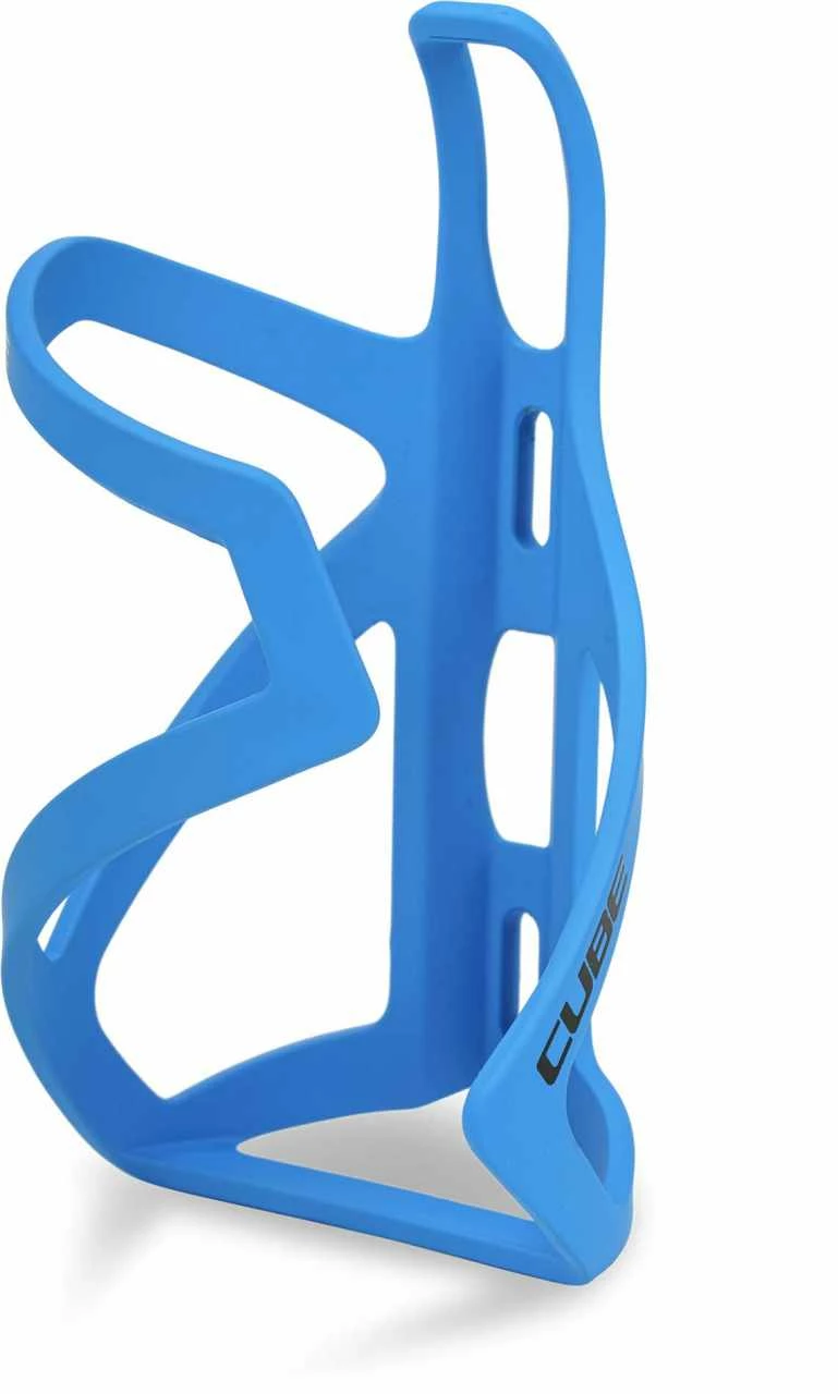 Cube HPP Sidecage Bottle Cage - Matt Blue´n´glossy Black