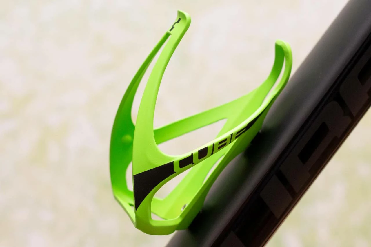 Cube Bottle Cage HPP Matt Classic Green N Black - Image 4