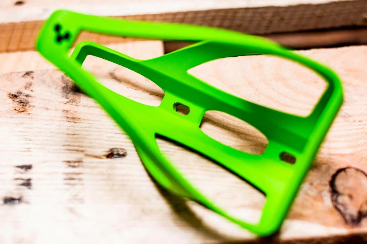 Cube Bottle Cage HPP Matt Classic Green N Black - Image 3