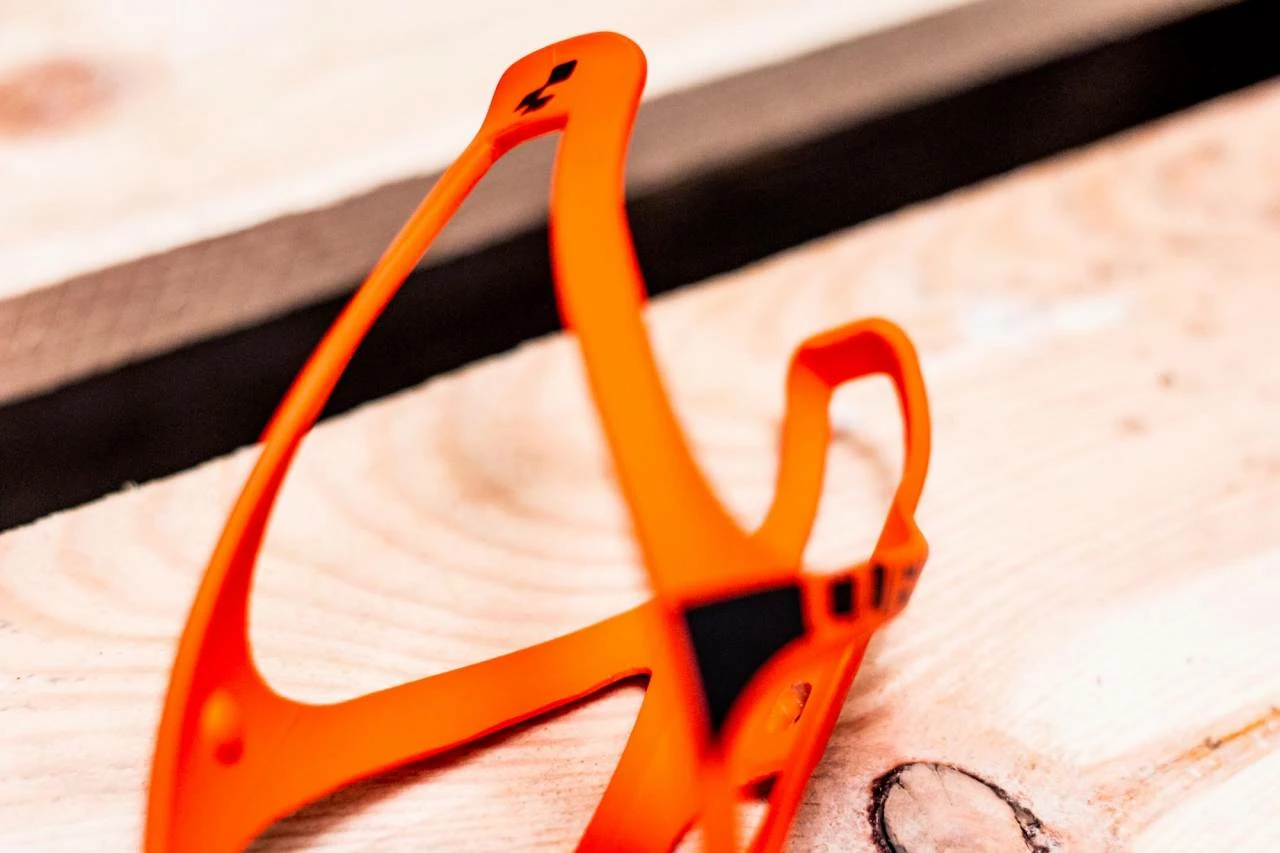 Cube Bottle Cage HPP Matt Orange N Black - Image 4
