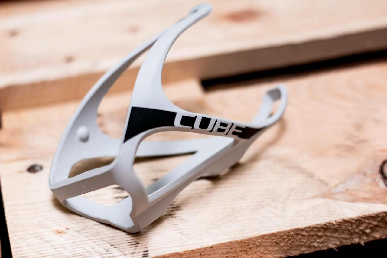 Cube Bottle Cage HPP Matt Light Grey N Black - Image 3