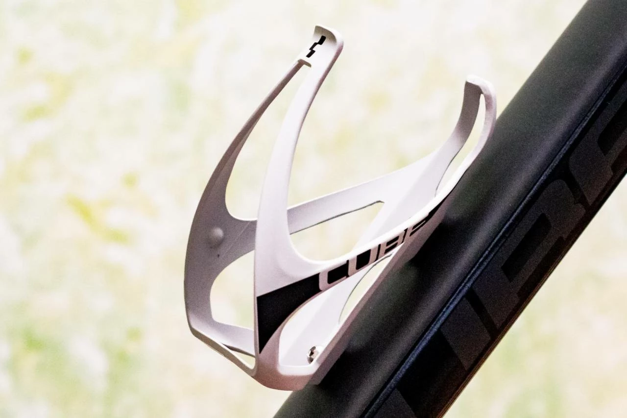 Cube Bottle Cage HPP Matt Light Grey N Black - Image 2