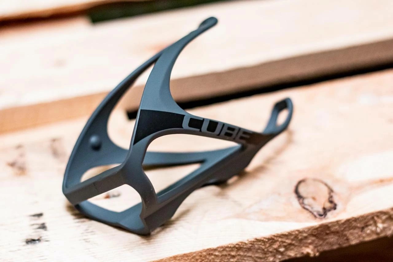 Cube Bottle Cage HPP Matt Grey N Black - Image 3
