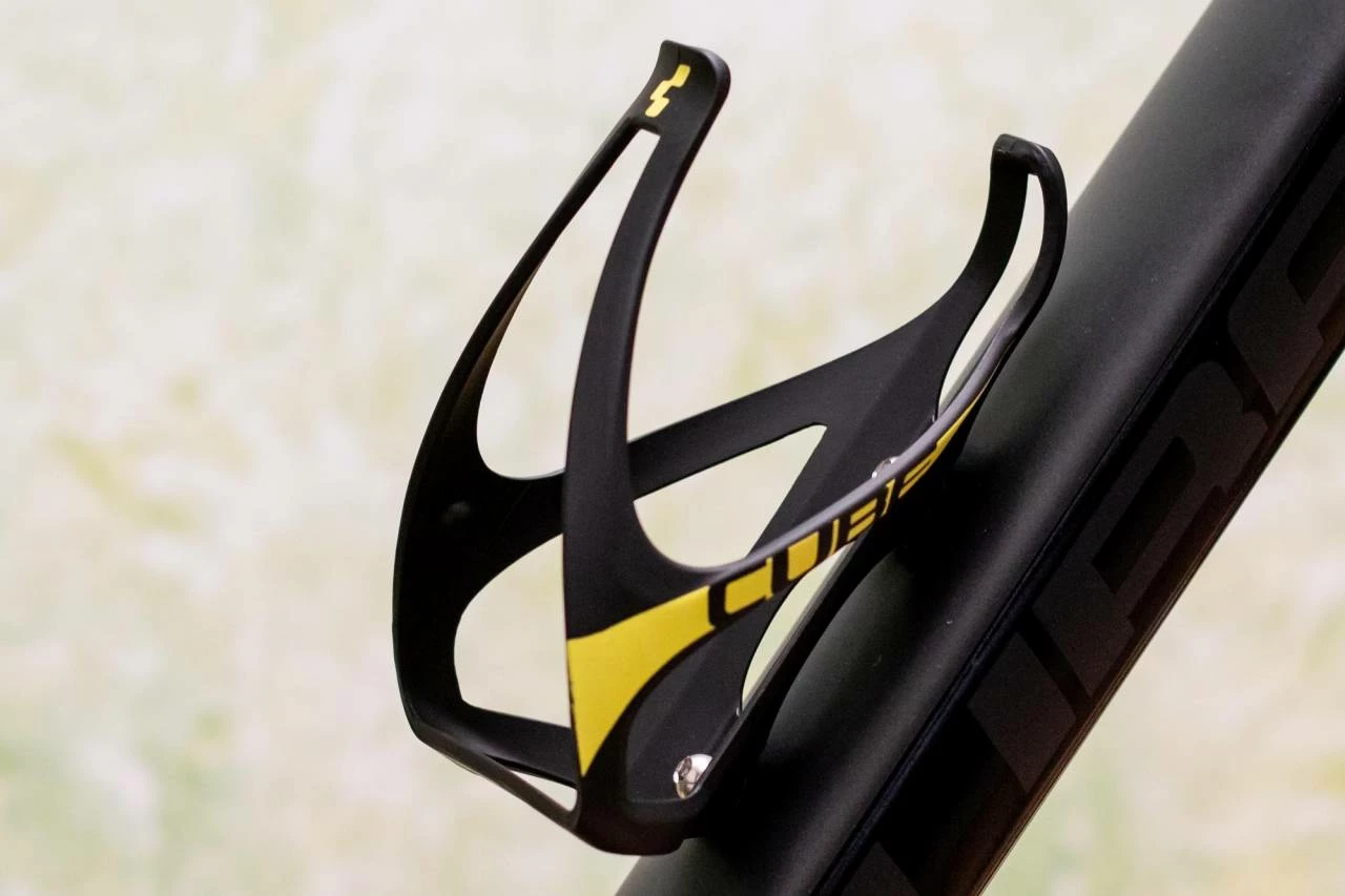 Cube HPP Bottle Cage Matt Black N Flashyellow - Image 2