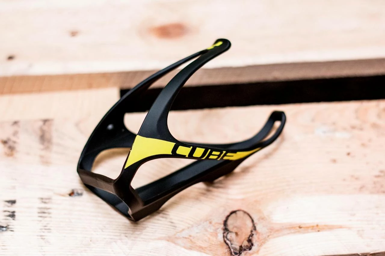 Cube HPP Bottle Cage Matt Black N Flashyellow - Image 3