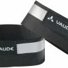 Vaude Reflective Cuffs - Trouser Protection Black