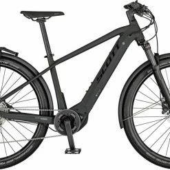 Scott Axis ERIDE 10 Men Matt Black / Gold Metal Touring E-Bike Men