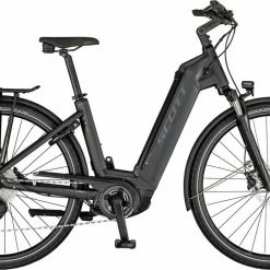Scott Sub Sport ERIDE 20 USX Dark Grey / Gold Polished / Black Touring E-Bike Easy Entry