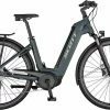 Scott Sub Tour ERIDE 20 USX Petrol Blue / Gloss Metal Beige / Black Touring E-Bike Easy Entry