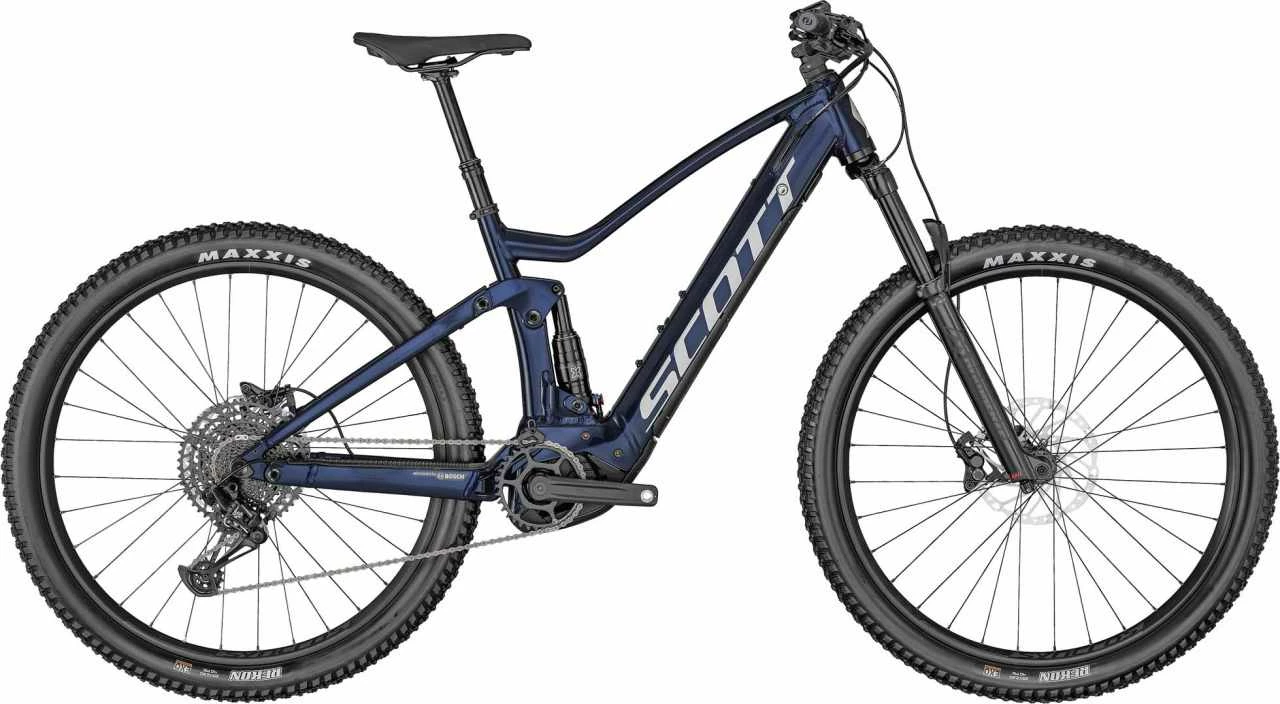Scott Strike ERIDE 940 Gloss Stellar Blue / Focus Grey E-Bike Fully Mountainbike