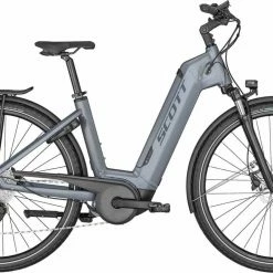 Scott Sub Tour ERIDE 10 Unisex Dolphin Grey / Abyss Blue Touring E-Bike Easy Entry