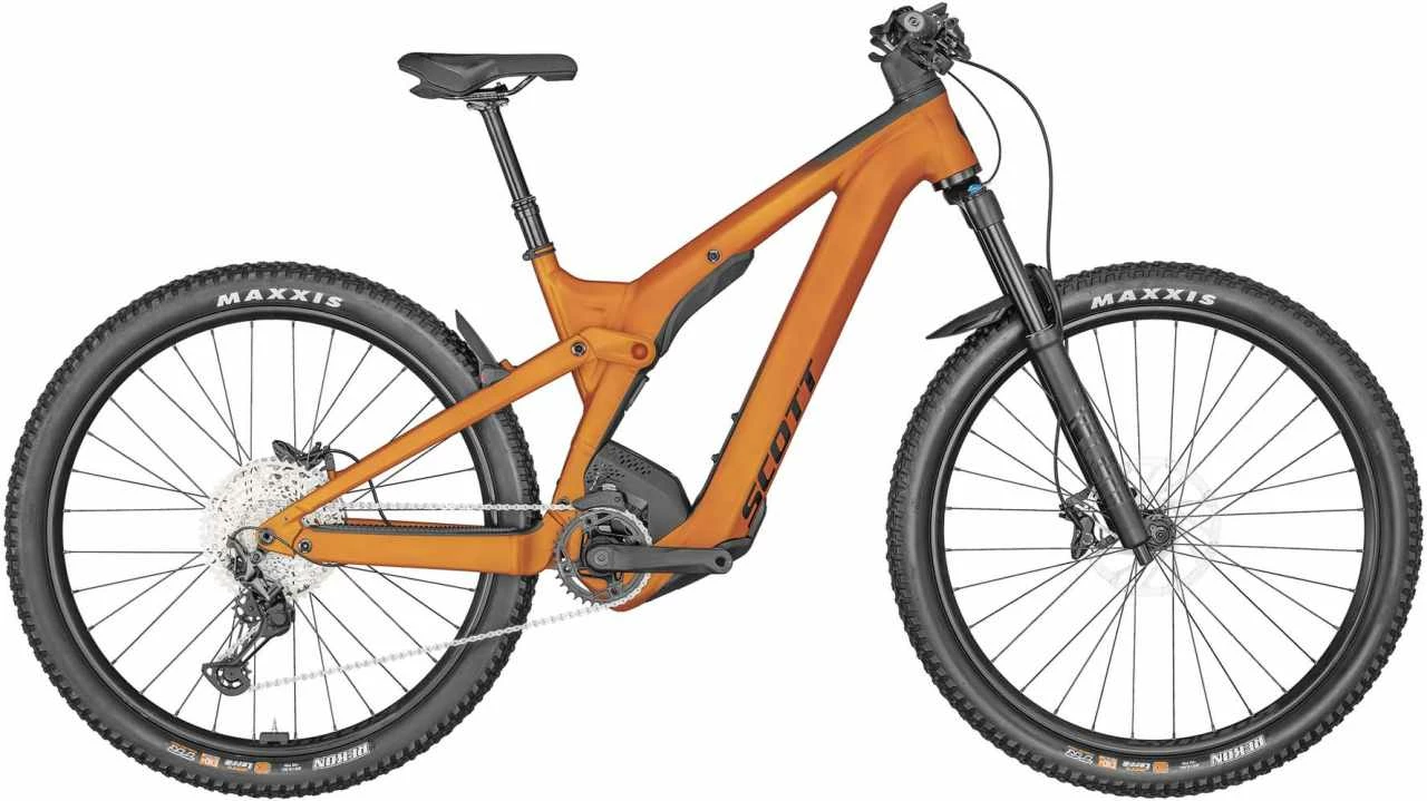 Scott Strike ERIDE 910 EVO Prism Paprika Orange E-Bike Fully Mountainbike