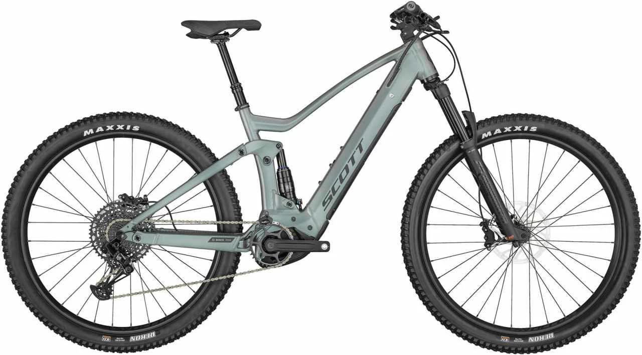 Scott Strike ERIDE 930 Prism Grey Green E-Bike Fully Mountainbike