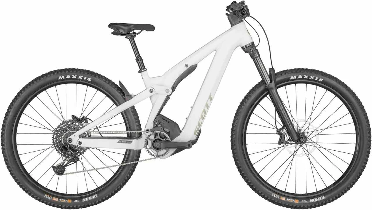Scott Contessa Strike ERIDE 910 EVO White E-Bike Fully Mountainbike Women