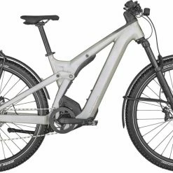 Scott Axis ERIDE FS 10 Prism Lazerfish Silver E-Bike Fully Mountainbike Touring Bike