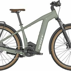 Scott Axis ERIDE 10 Men Highland Green E-Bike Hardtail Mountainbike Touring Bike