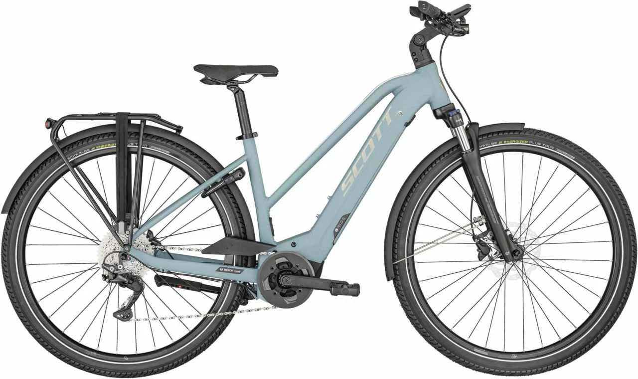 Scott Sub Tour ERIDE 10 Lady Muted Blue Touring E-Bike Women