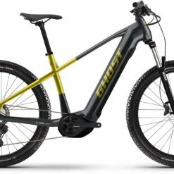 Ghost E-Teru Advanced Metallic Anthracite / Metallic Gold Yellow E-Bike Hardtail Mountainbike