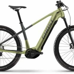 Ghost E-Teru Pro Light Kaki / Black E-Bike Hardtail Mountainbike