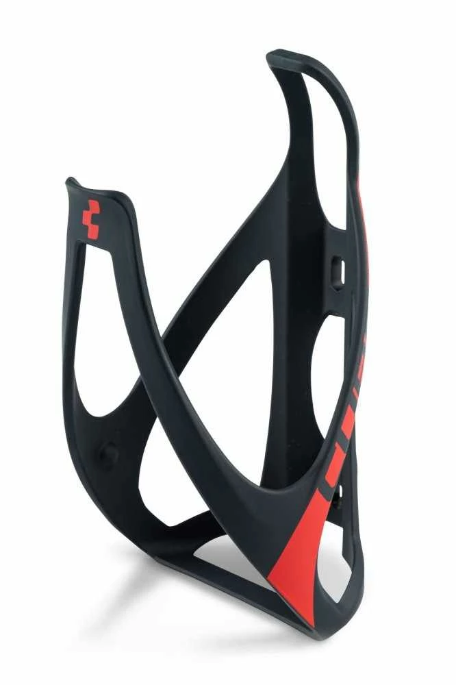 CUBE HPP Bottle Cage - Matt Black´n´red