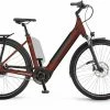 Winora Sinus N5f I625Wh Maroonred Matt Touring E-Bike Easy Entry