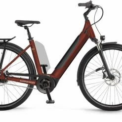 Winora Sinus N5f I625Wh Maroonred Matt Touring E-Bike Easy Entry