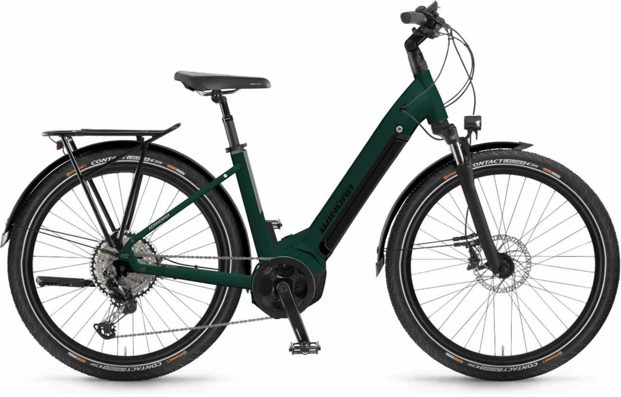 Winora Yucatan 10 I630Wh Emerald Matt Touring E-Bike Easy Entry