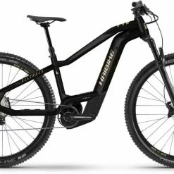 Haibike ALLTRACK 10 Gloss Blk Metallic / Tan E-Bike Hardtail Mountainbike
