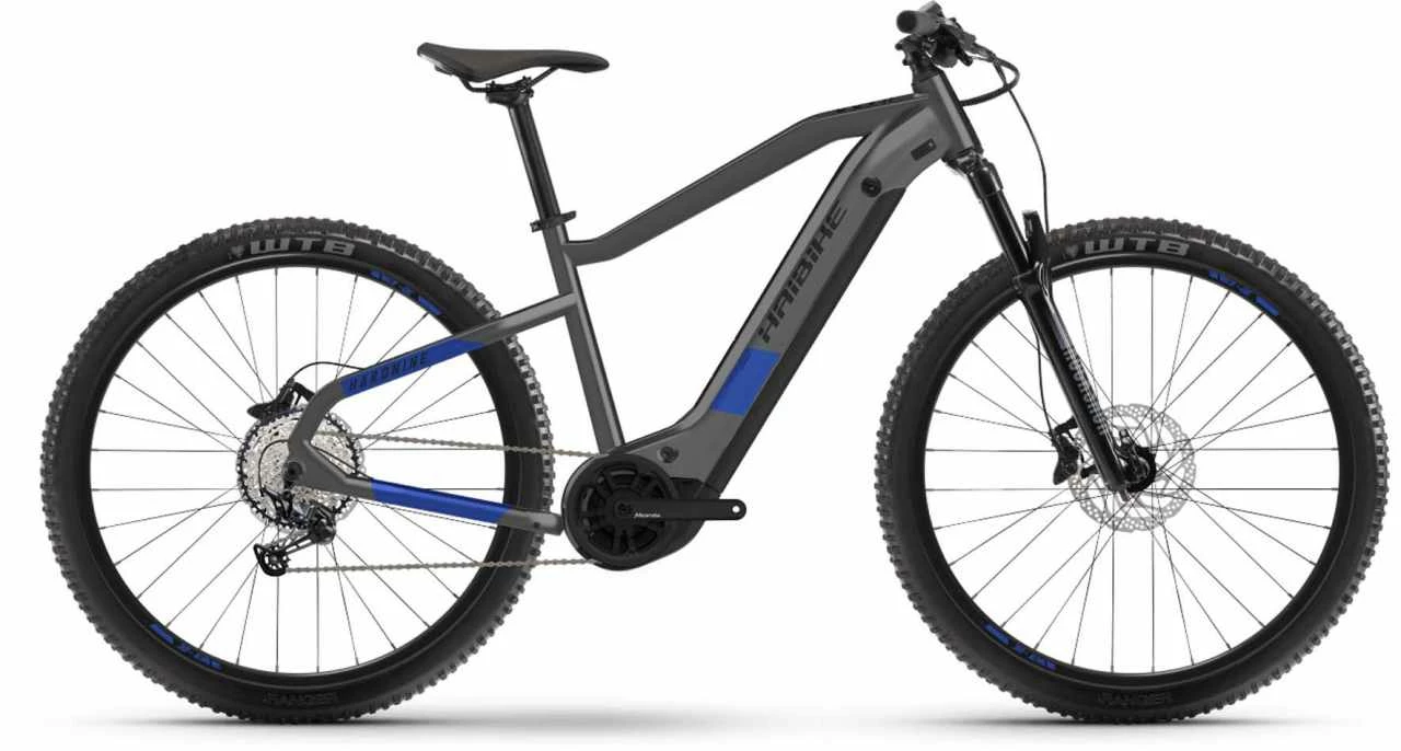 Haibike HardNine 7 I630Wh Anthracite/indigo E-Bike Hardtail Mountainbike