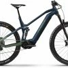 Haibike ALLTRAIL 9 29 Gloss Metal / Blue Olive E-Bike Fully Mountainbike