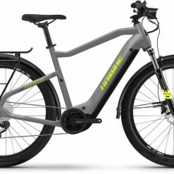 Haibike Trekking 6 Gloss Grey Neon / Ylw Touring E-Bike Men
