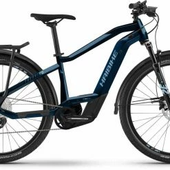 Haibike Trekking 8 Gloss Roy / Blue Met / Silver Touring E-Bike Men