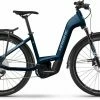 Haibike Trekking 8 Gloss Roy / Blue Met / Silver Touring E-Bike Easy Entry