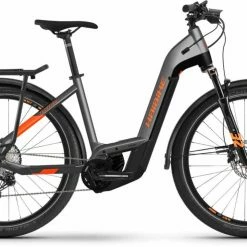 Haibike Trekking 10 I625Wh Titan/lava Matte Touring E-Bike Easy Entry