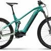 Haibike AllMtn 2 Gloss Aqua Green Blk E-Bike Fully Mountainbike