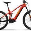 Haibike AllMtn 7 Matte Red Blk Neon E-Bike Fully Mountainbike
