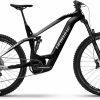 Haibike AllMtn CF 8 Gloss Black White E-Bike Fully Mountainbike