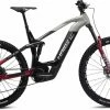 Haibike AllMtn CF SE Gloss Blk Grey Red Chrome E-Bike Fully Mountainbike