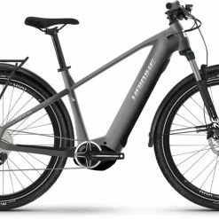 Haibike Trekking 4 Dark Silver/pearl Matt Touring E-Bike Men