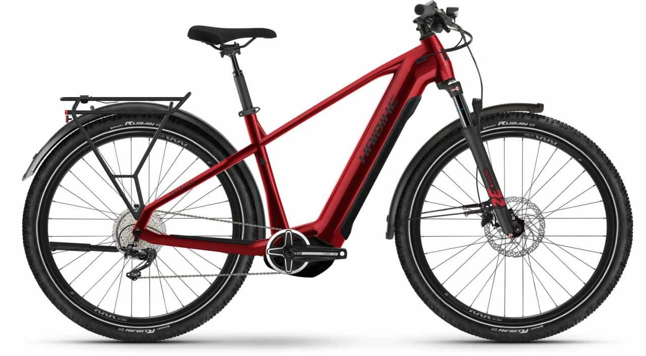 Haibike Trekking 5 Dynamite Red/black Gloss Touring E-Bike Men