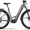 Haibike Trekking 7 Urban Grey/white Gloss Touring E-Bike Easy Entry