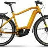 Haibike Trekking 8 Metal Lava/yellow Gloss Touring E-Bike Men