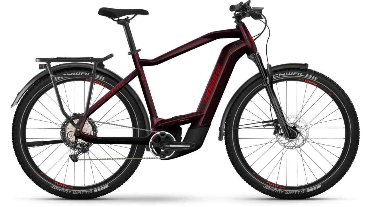 Haibike Trekking 11 Tuscan/neon Red Gloss Touring E-Bike Men