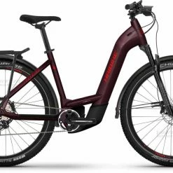 Haibike Trekking 11 Tuscan/neon Red Gloss Touring E-Bike Easy Entry