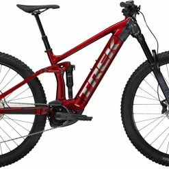 Trek Rail 5 625Wh Crimson / Lithium Grey E-Bike Fully Mountainbike