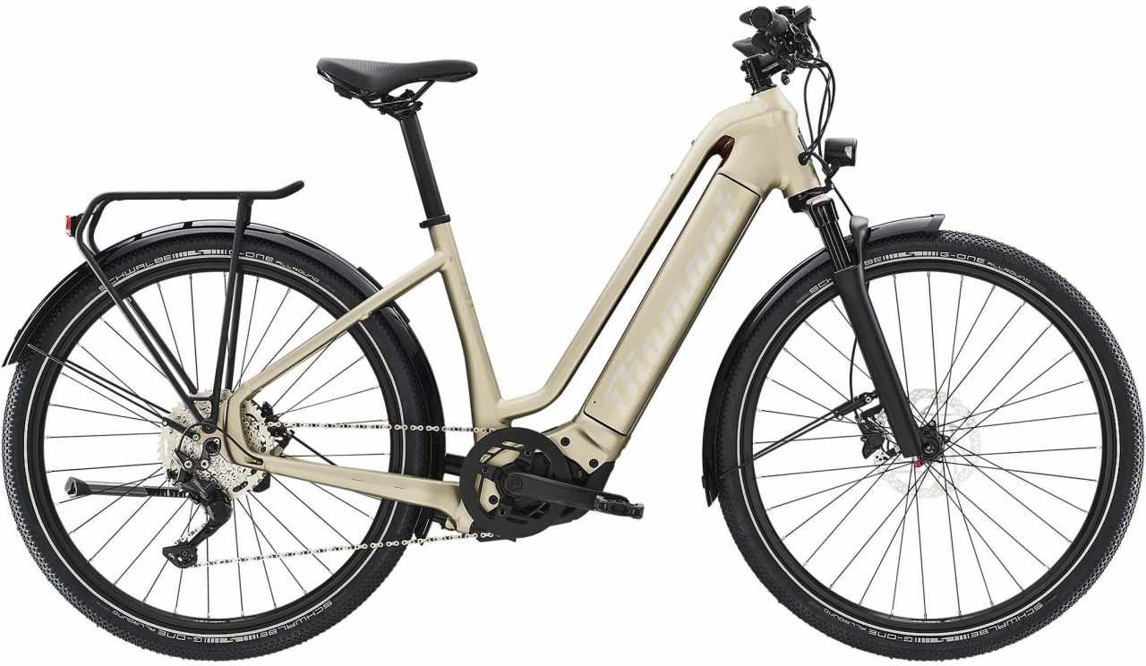 Diamant Zouma Deluxe+ TIE Alvitgrau Metallic Touring E-Bike Easy Entry