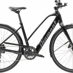 Diamant 365 Deluxe (Midstep) Deep Black 2023 - Touring E-Bike Women