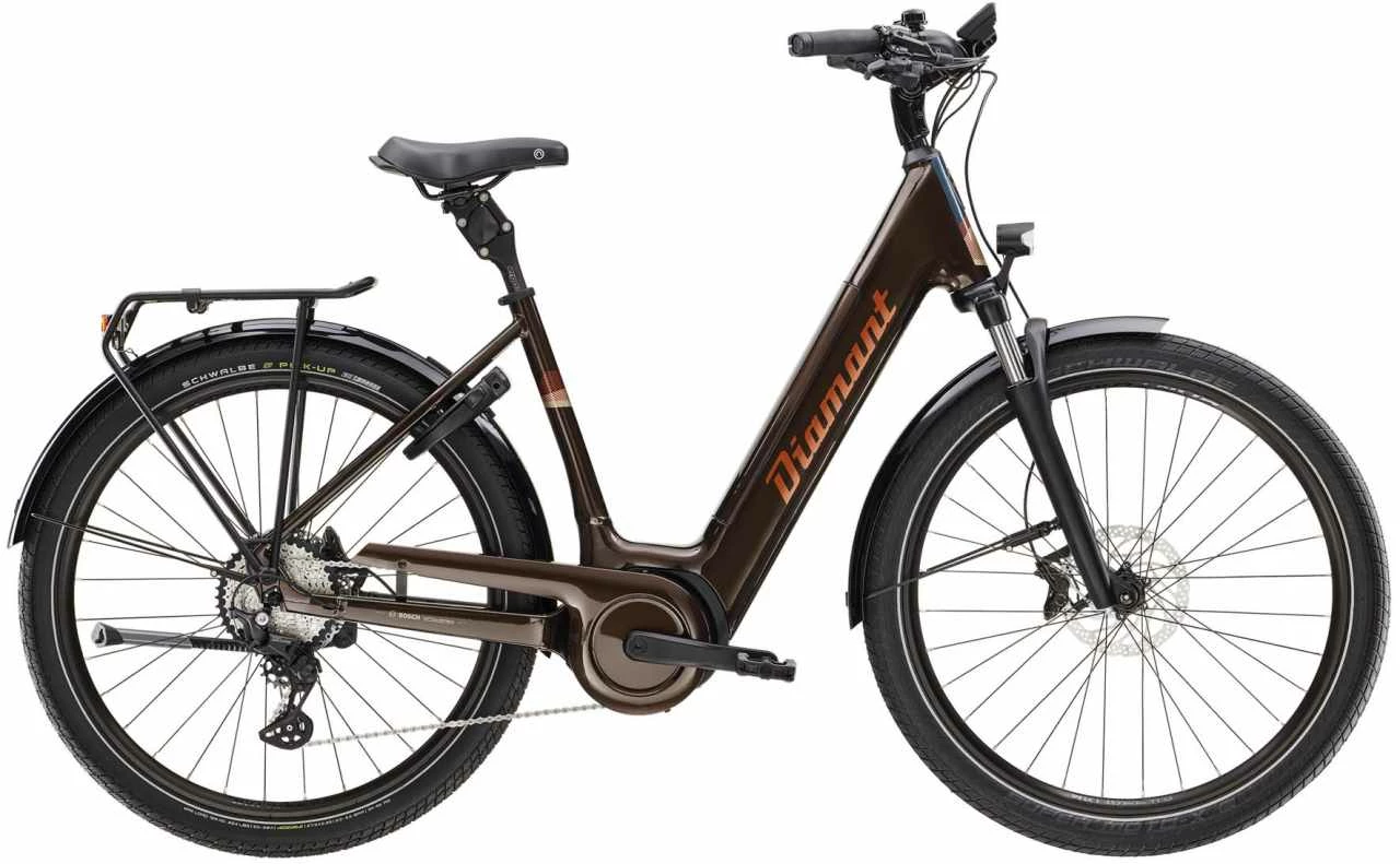 Diamant Mandara 160 Gen 3 TIE 545Wh Berninabraun Metallic Touring E-Bike Easy Entry
